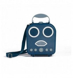 HAUT PARLEUR LIVOO TES221B BLEU COMPATIBLE BLUETOOTH