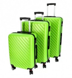 VALISE POLYCARBONATE 75 CM  GREEN VERTE