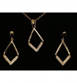 COFFRET PLAQUE OR LOSANGE