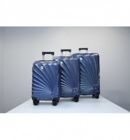 VALISE DANIEL HECHTER 48 CM NAVY POLYCARBONATE