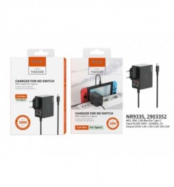 CHARGEUR SECTEUR 2.6A MTK POUR DOCK NINTENDO SWITCH ET CONSOLE