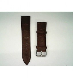 BRACELET DE MONTRE 24MM NO NAME CUIR MARRON