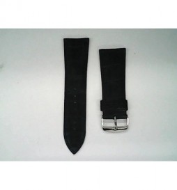 BRACELET DE MONTRE 28MM NO NAME CUIR NOIR