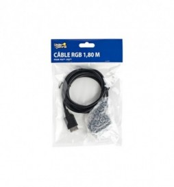 CÂBLE VIDEO PÉRITEL (RGB) POUR PS1/PS2/PS3 1.8 M UNDER CONTROL