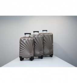 VALISE DANIEL HECHTER 60 CM CHAMPAGNE POLYCARBONATE