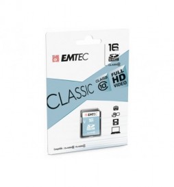 CARTE SDHC EMTEC 16 GB CL10 