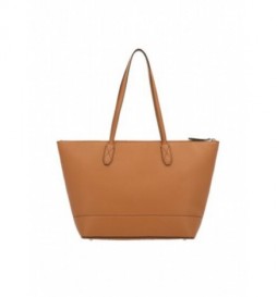 SAC A MAIN CABAS ZIPPE LANCEL CAMEL