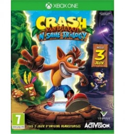 JEU XBOX ONE CRASH BANDICOOT N. SANE TRILOGY 