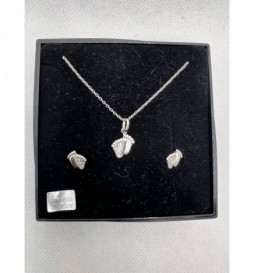 COFFRET ARGENT 925 PIEDS