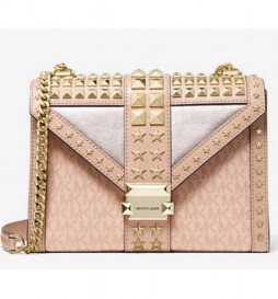 SAC A MAIN MICKAEL KORS 30H0GWHL3Y WHITNEY BALLERINE 