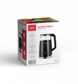 BOUILLOIRE DIGITALE LIVOO A TEMPERATURE VARIABLE 1,7 L DOD198