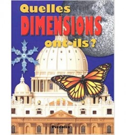 LIVRE QUELLES DIMENSIONS ONT-ILS ?