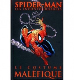 LIVRE SPIDER MAN LES INCONTOURNABLES LE COSTUME MALEFIQUE 