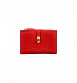 PORTEFEUILLE DAVID JONES P140 003A ROUGE