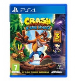 JEUX PS4 CRASH BANDICOOT N SANE TRILOGY