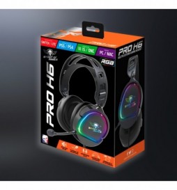 CASQUE SPIRIT OF GAMER  PRO-H6 ARTIC - LED RAINBOW - POUR PS4/PS5/XBOXONE/SERIESX/SWITCH/PC 