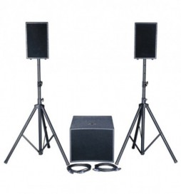 SOUNDMATE1-MKII ENSEMBLE 2.1 SYSTEM 2*8 SAT + 15SUB S128