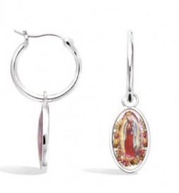 BOUCLE DOREILLES EN ARGENT 925 RHODIE 