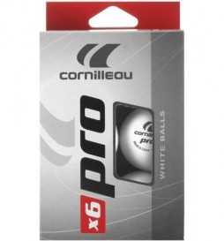 LOT DE BALLE DE PING PONG CORNILLEAU X6 PRO BLANCHES