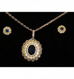 COFFRET PLAQUE OR DENTELLE BOUTON