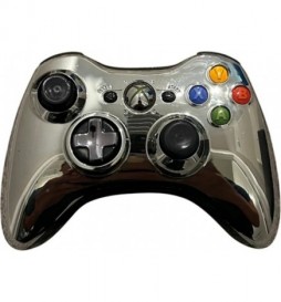 MANETTE SANS FIL XBOX 360 CHROME SILVER 