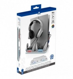 STATION DE CHARGE VENTILÉE RGB ET CHARGE POUR PS5/PS5 SLIM