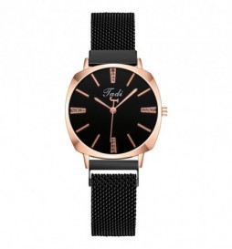 MONTRE JADI NOIR CADRAN OR GOLD