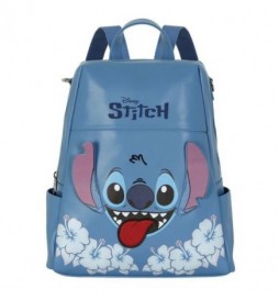 SAC A DOS LILO ET STITCH TONGUE-SHIELD   BLEU