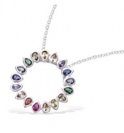 PENDENTIF EN ARGENT 925 RHODIE 