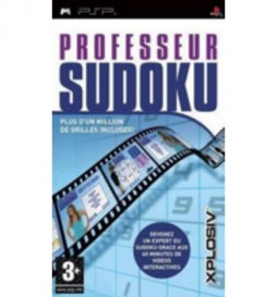 JEU PSP PROFESSEUR SUDOKU