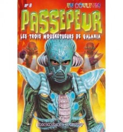 LIVRE PASSEPEUR N°8 LES TROIS MOUSKETUEURS DE GALAXIA 