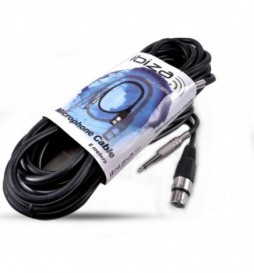 CM6B MICRO CABLE XLR-F/J6.35-M  6M NOIR