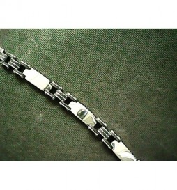 GOURMETTE ACIER MAILLE CHAINE DE MOTO BIKER 