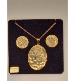 COFFRET PLAQUE OR MARTELE