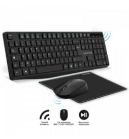 ELITE WIRELESS COMBO PACK CLAVIER+SOURIS+TAPIS SANS FIL CLS-7100RF ADVANCE