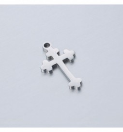PENDENTIF ACIER CROIX 2CMX1CM