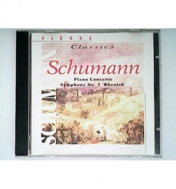 CD VIENNA CLASSICS SCHUMANN PIANO CONCERTO SYMPHONY N°3 RHENISH
