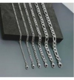 CHAINE ACIER MAILLE CHEVAL 4X2MM /55CM