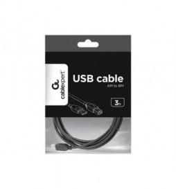 CÂBLE USB 2.0 A VERS USB B GEMBIRD  3M