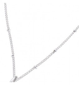 CHAINE BOULE ARGENT 925  60CM