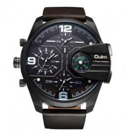 MONTRE OULM 3790  MULTIFONCTION A FUSEAUX HORAIRES MULTIPLES