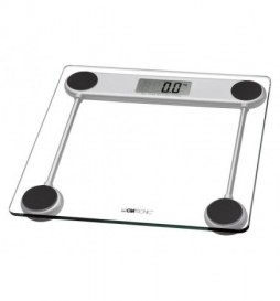 PESE PERSONNE CLATRONIC EN VERRE PW 3368 GRIS