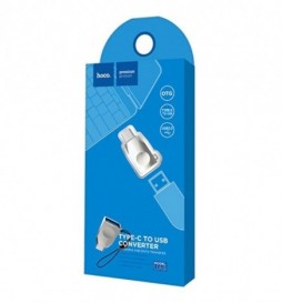 ADAPTATEUR HOCO TYPE C USB OTG UA9 SILVER