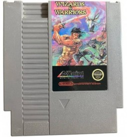 JEU NINTENDO NES WIZARDS & WARRIORS