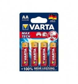 4 PILES LR06 VARTA ALKALINE MIGNON AA MAX