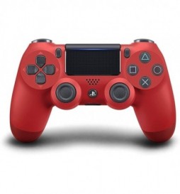 MANETTE SONY PS4 SANS FIL DUALSHOCK 4.0 V2 - ROUGE MAGMA