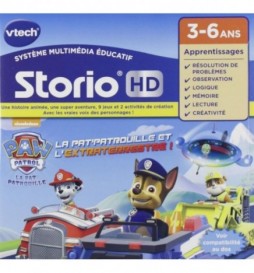 JEU VTECH STORIO PAT PATROUILLE ET LEXTRATRRESTRE