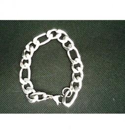 BRACELET ACIER MAILLE CHEVAL 11.3X3 /20CM
