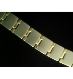 BRACELET ACIER ET PO 15CM/20CM