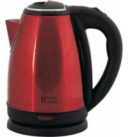 BOUILLOIRE ROYAL SWISS RS-EK01-RED INOX ROUGE 2L